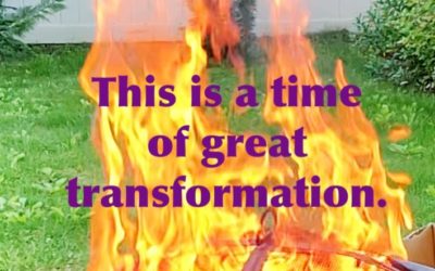 This is a time of transformation.